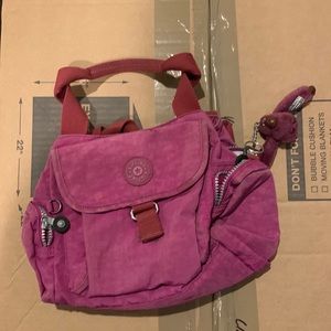Kipling purple bag